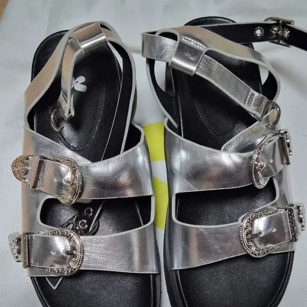 [BUNJANG] Gangja Mae Georgina Strap Sandals / 강자매 조지나 스트랩 샌들