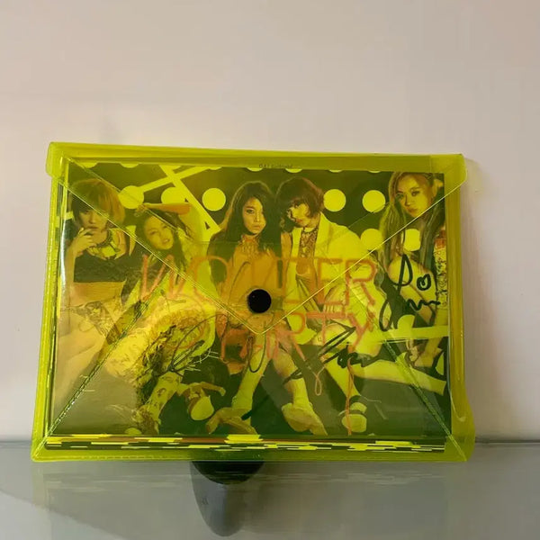 [BUNJANG] Wonder Girls 'Like This' Signed Album (Fluorescent Yellow) / 원더걸스 원더파티 likethis 싸인 앨범(형광 노랑)
