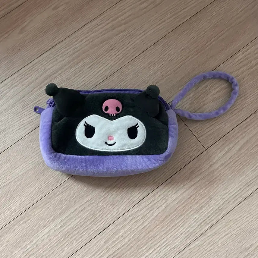 [BUNJANG] Kuromi Double Pouch / 쿠로미 2중 파우치 양도