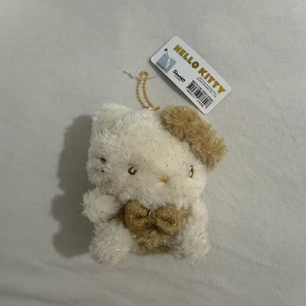 [BUNJANG] Sanrio Gold Hello Kitty Doll Keychain New / 산리오 골드 헬로키티 인형 키링 새상품