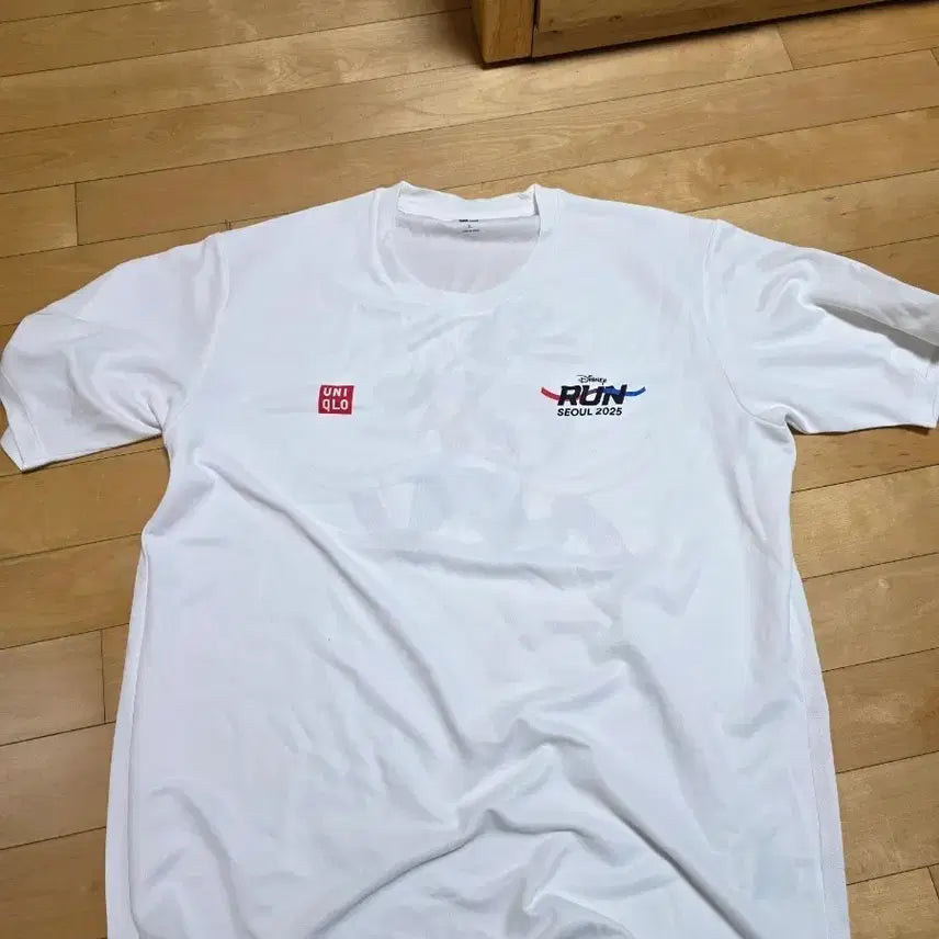 [BUNJANG] Uniqlo Disney Run Seoul 2025 Short Sleeve T-Shirt XL / 유니클로 디즈니 런 서울 2025 반팔 XL