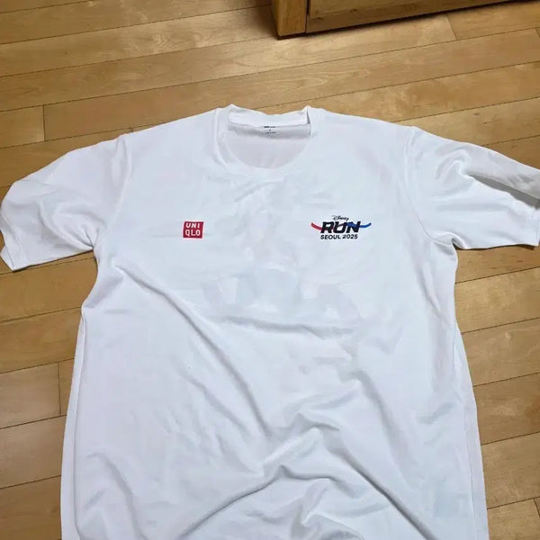 [BUNJANG] Uniqlo Disney Run Seoul 2025 Short Sleeve T-Shirt XL / 유니클로 디즈니 런 서울 2025 반팔 XL