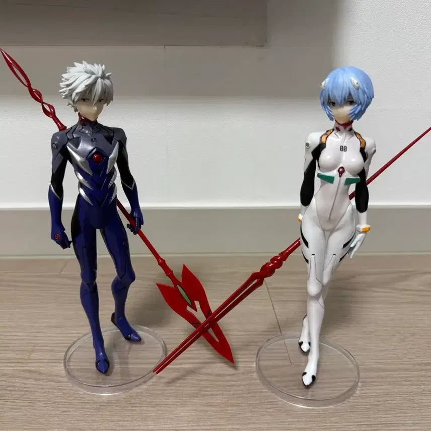 [BUNJANG] Evangelion Mark.06 "The Wings of Farewell" A Prize "The Wings of Farewell" B Prize Rei Ayanami Figure Bundle Set / [일괄] 상자ㅇ 제일복권 에반게리온 마크6 강림 c상 d상 레이 피규어