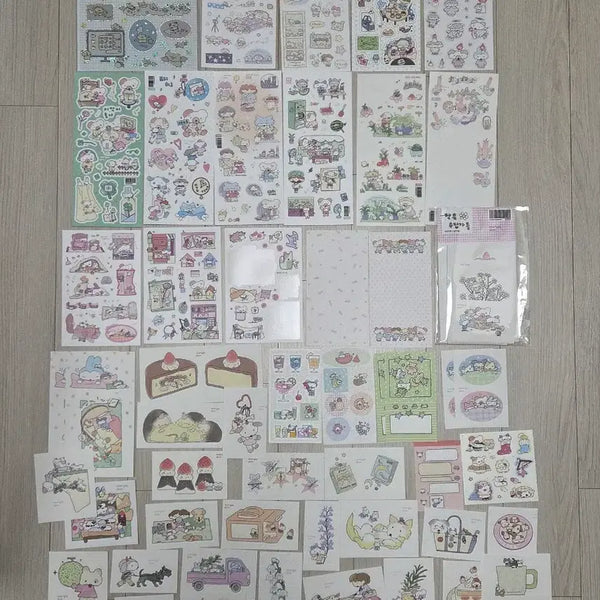[BUNJANG] Maenggle Door Sticker Bundle Set / [맹글도어] 스티커 일괄 판매