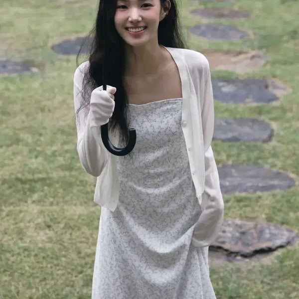 [BUNJANG] Yoonseul Shop Lavender One-Piece Dress Size 1 / 윤슬샵 라벤더 원피스 1사이즈