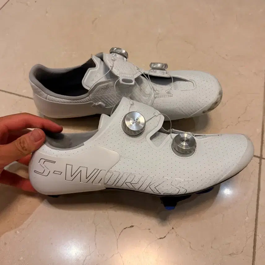 [BUNJANG] Specialized S-Works ARES II Cycling Shoes - Size 44.5 / 스페셜라이즈드 아레스2 클릿슈즈