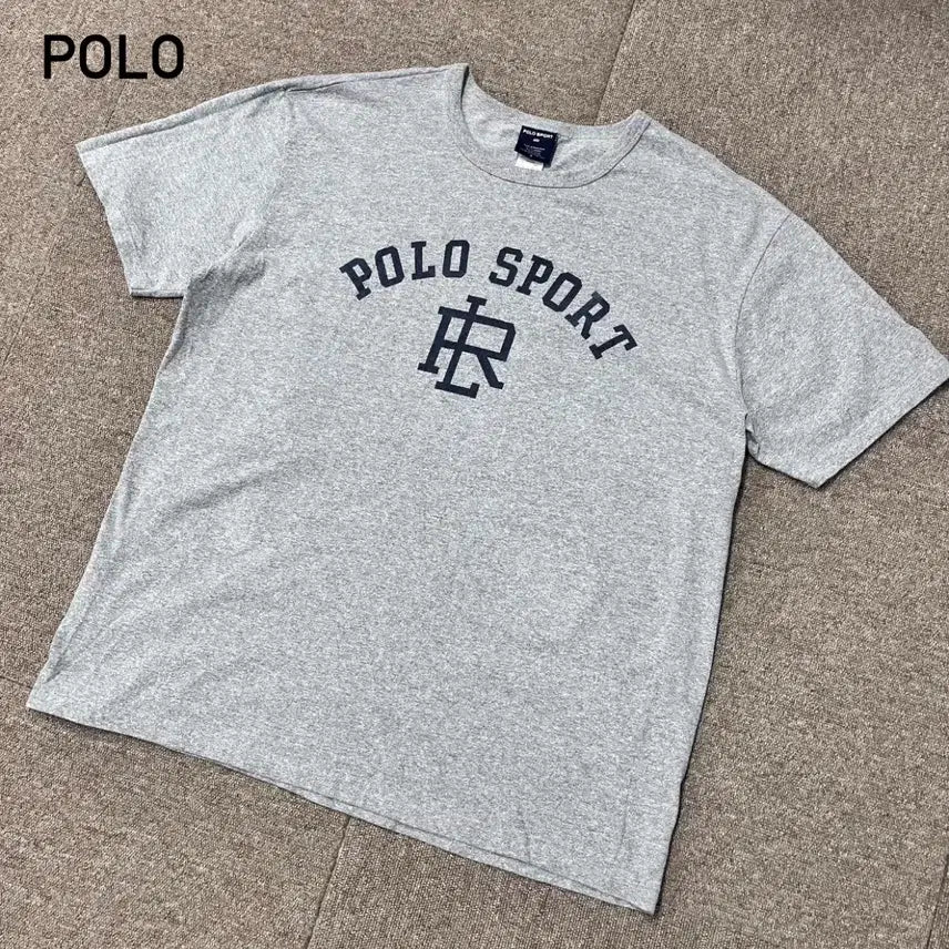 [BUNJANG] Polo Sport 90s Big Logo T-Shirt - Size XL / [큰L] 90s 폴로 스포츠 빅로고 반팔티