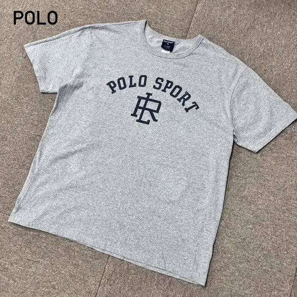 [BUNJANG] Polo Sport 90s Big Logo T-Shirt - Size XL / [큰L] 90s 폴로 스포츠 빅로고 반팔티