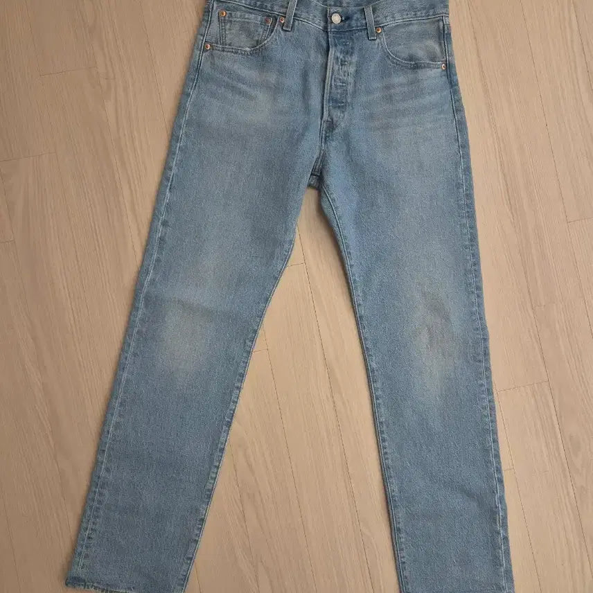 [BUNJANG] Levi's 501 Light Wash Denim Jeans / 리바이스 501 청바지 연청
