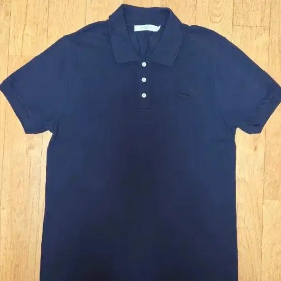 [BUNJANG] Maison Kitsuné Fox Pima Cotton Short Sleeve Polo T-Shirt / (새상품급 백화점판) 메종키츠네 폭스 시원한 피마코트 반팔카라티, 95