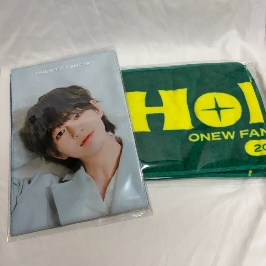 [BUNJANG] SHINee Onew 2 Types Bundle Set Slogan / 샤이니 온유 슬로건 2종 일괄