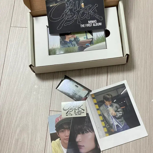 [BUNJANG] MINHO CALL BACK Album Flip Book Version Photocard / 민호 콜백 앨범 플립백 버전 포토카드 포함