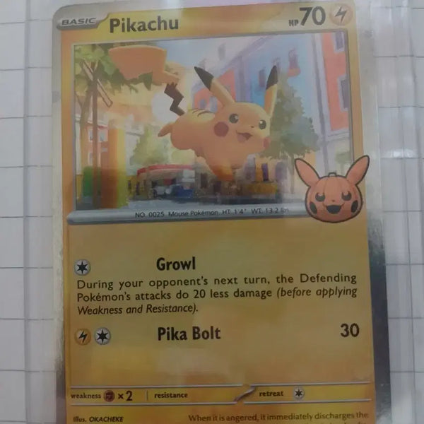 [BUNJANG] Pokemon Halloween Pikachu Card / 포켓몬카드 할로윈 피카츄