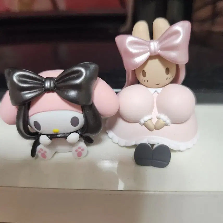 [BUNJANG] Sanrio Ballet Ribbon My Melody & Marron Cream Set / 산리오 발레 리본 마이멜로디, 마론크림 2종 일괄