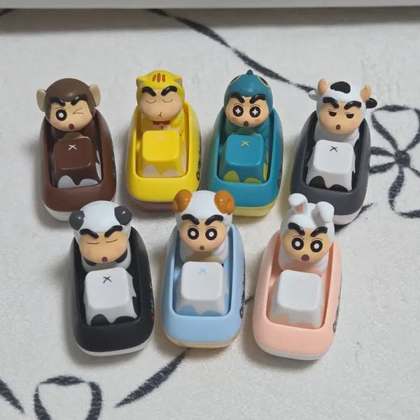 [BUNJANG] Crayon Shin-chan Animal Keycap Full Set / 짱구 동물키캡 풀세트 새상품