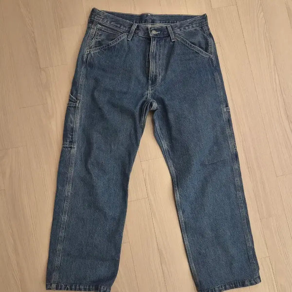 [BUNJANG] Levi's Carpenter Jeans (Medium Blue Wash) / 청바지 카펜터 팬츠 데님 바지(중청)