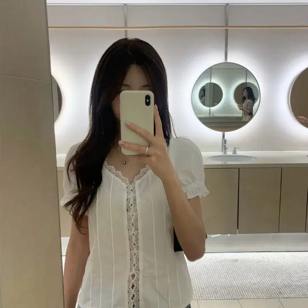 [BUNJANG] SUE Blouse / 르베샵 샵르베 sue blouse 팝니다