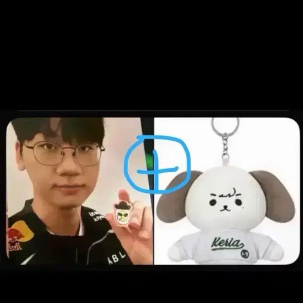 [BUNJANG] T1 Keria 15cm Character Keychain with Doren Photocard Set / New 셋트 도란포카 케리아 온세티 15cm키링 T1 Keria