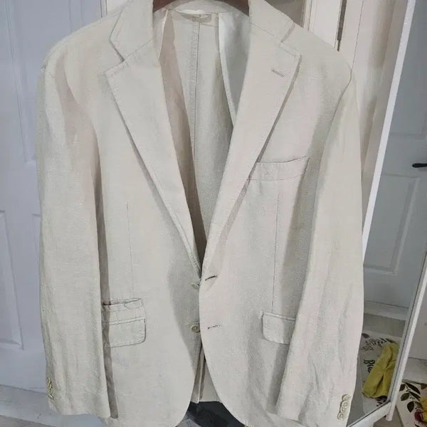 [BUNJANG] 23Homme Beige Jacket / 23옴므 베이지 자켓