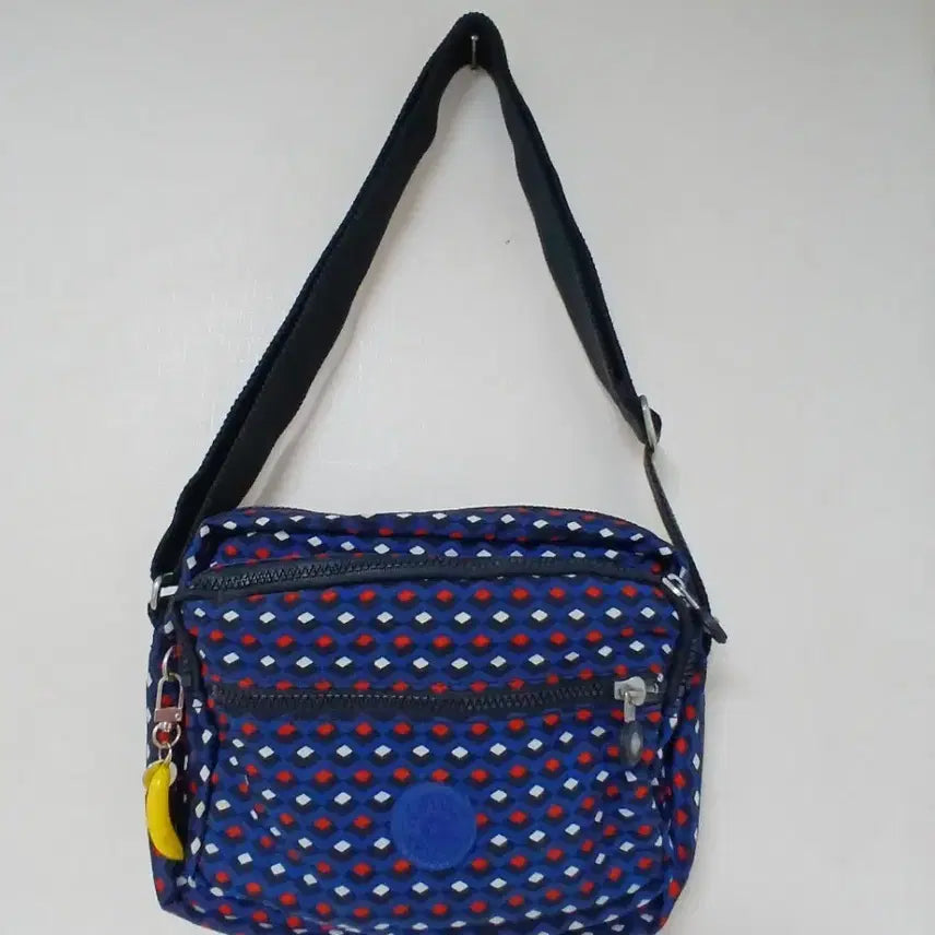[BUNJANG] Kipling Crossbody Bag Blue Pattern / 키플링 크로스백 블루 패턴 25  19