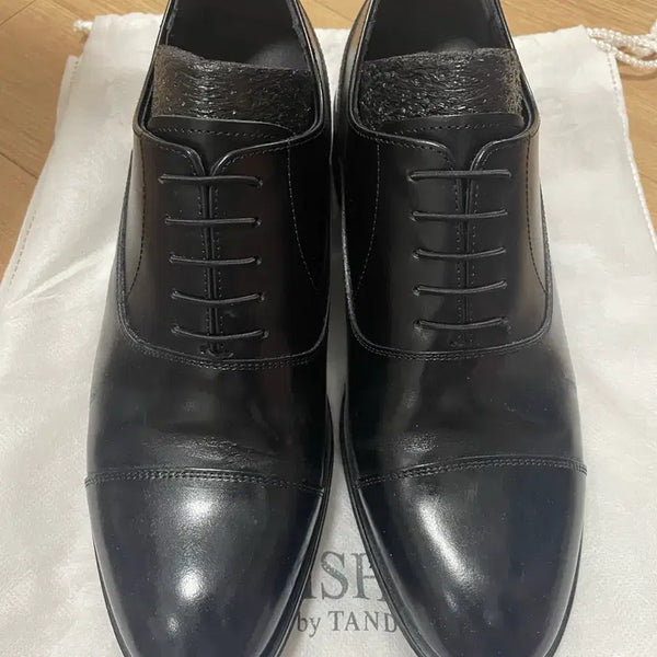 [BUNJANG] Tandy Genuine Leather Height Increasing Shoes Black 250 (Recommended 260) / 탠디 키높이 250 (260추천)
