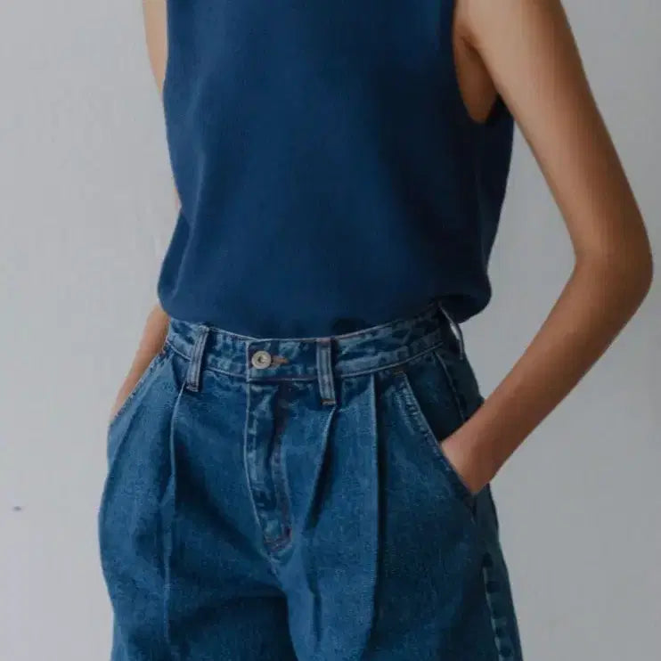 [BUNJANG] Nothing Written Denim Bermuda Shorts / 낫띵리튼 데님 버뮤다 쇼츠