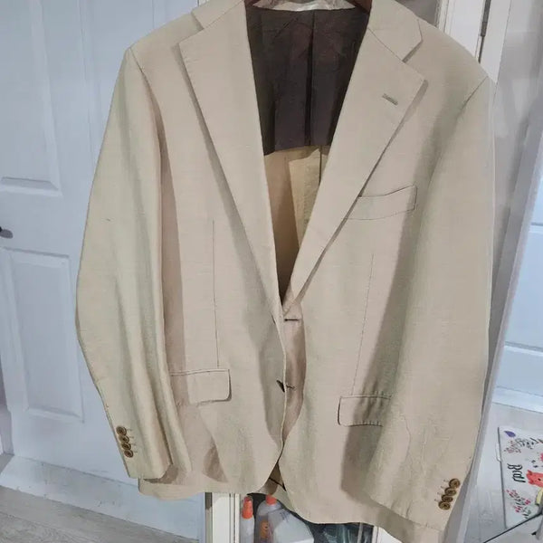 [BUNJANG] Tomorrowland Beige Summer Jacket / 투머로우랜드 자켓