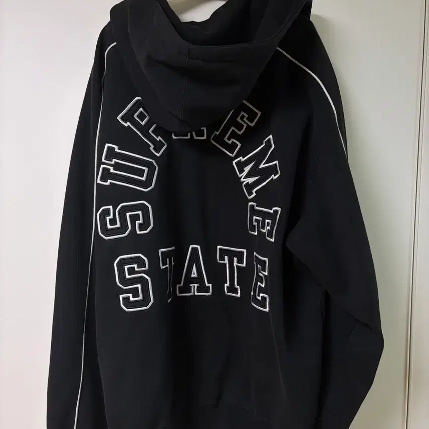 [BUNJANG] Supreme State Hooded Zip-Up XL / 슈프림 스테이트 후드집업 XL