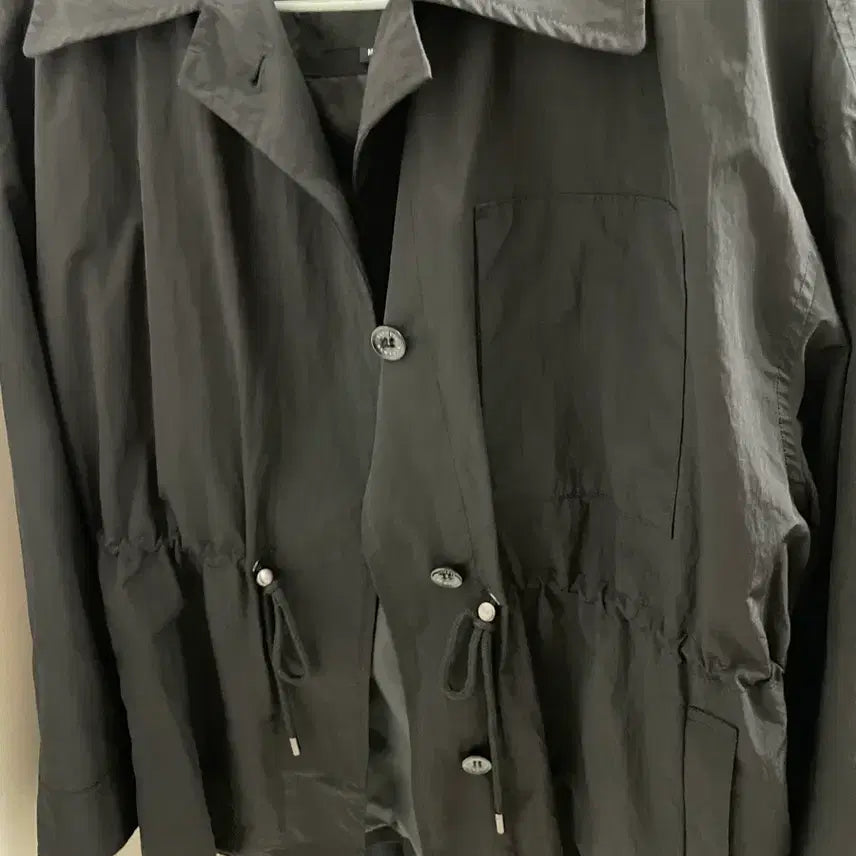 [BUNJANG] Barneys New York Sierra Layered Padded Safari Black / 바니스뉴욕 시에라 레이어드 패딩 사파리 블랙