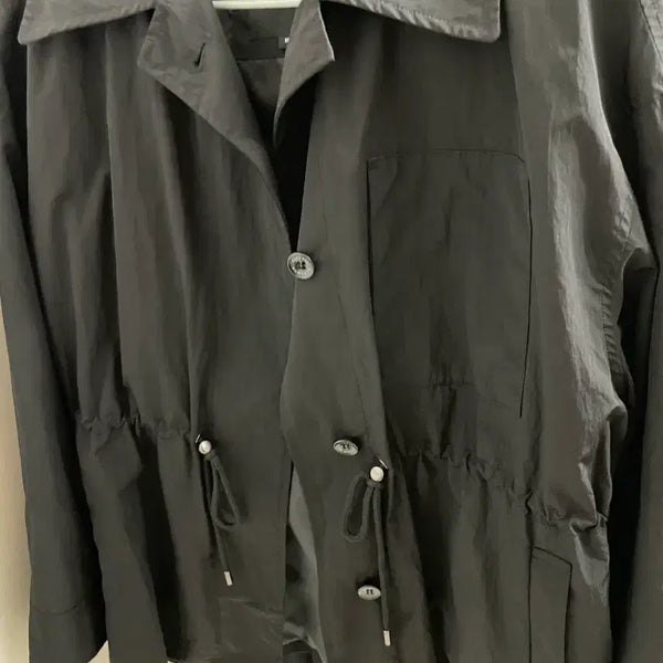 [BUNJANG] Barneys New York Sierra Layered Padded Safari Black / 바니스뉴욕 시에라 레이어드 패딩 사파리 블랙