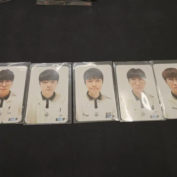 [BUNJANG] Zen.G SCOOP Photocard 5 Member Set / 젠지 Zen.G SCOOP 포토카드 5종 세트
