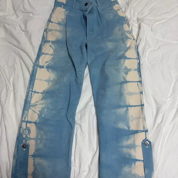 [BUNJANG] Jagoryu Wood Block Pants (L) / Jagoryu 자고류 우드블록 팬츠