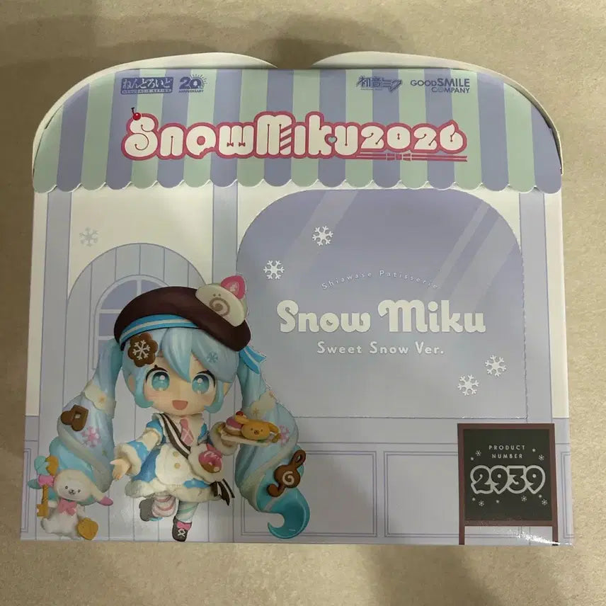 [BUNJANG] Good Smile Company Nendoroid Snow Miku Sweet Snow Ver. #2939 / 유키미쿠 넨도로이드 스노우미쿠 2020 스윗스노우 Ver. 2939