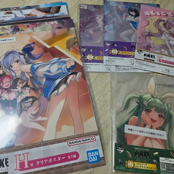 [BUNJANG] Goddess of Victory: NIKKE Clear Poster & Big Acrylic Stand Set / 승리의 여신 니케 클리어 포스터 & 빅 아크릴 스탠드 세트