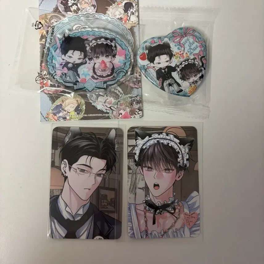 [BUNJANG] LE SSERAFIM Wolchul (Monday's Savior) Magnet Can Badge Bundle Set / 일괄> 레봄 월구 월요일의 구원자 마그넷 캔뱃지 컬포