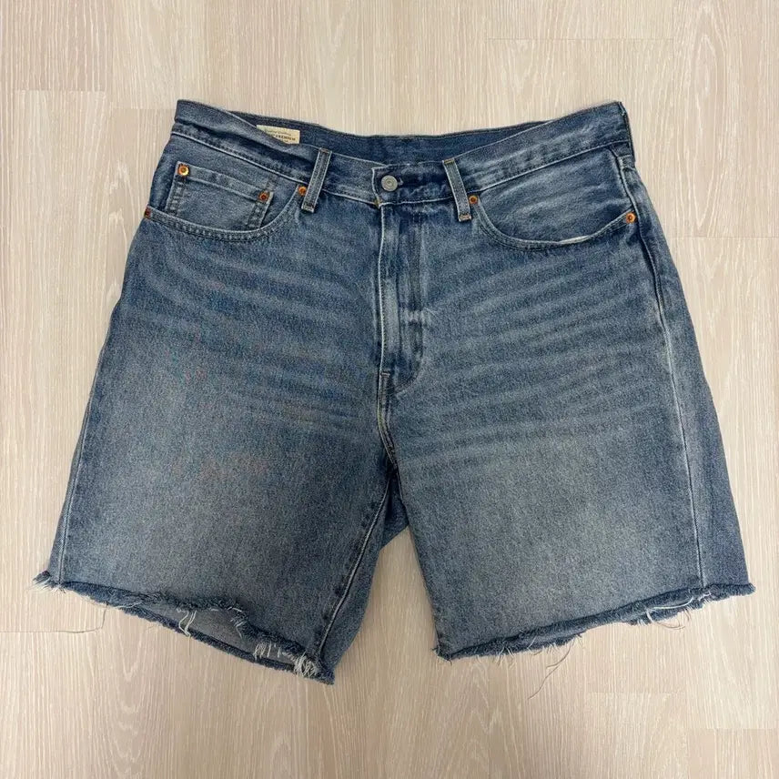 [BUNJANG] Levi's 468 Cut-off Denim Shorts 34 / 리바이스 468 컷오프 청 반바지 34