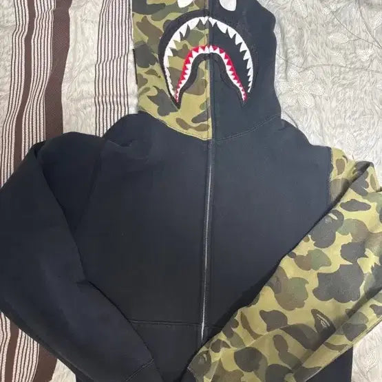 [BUNJANG] BAPE Zip-Up Hoodie / 베이프 후드집업 정품