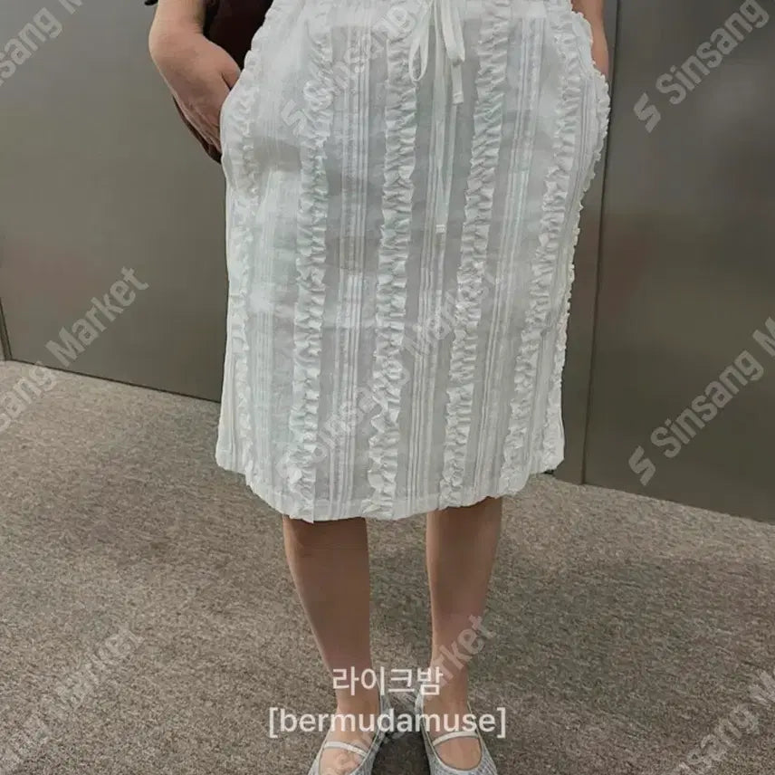 [BUNJANG] Frill Lace Skirt / 프릴레이스스커트