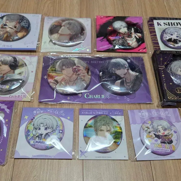 [BUNJANG] LIGHT AND NIGHT OF LOVE CHAI SU Bundle Set Badge / 빛과밤의사랑 차이수 뱃지 일괄