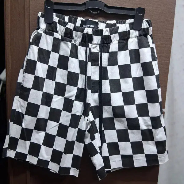 [BUNJANG] Checkered Pattern Shorts (M) / 체커보드 반바지(M)