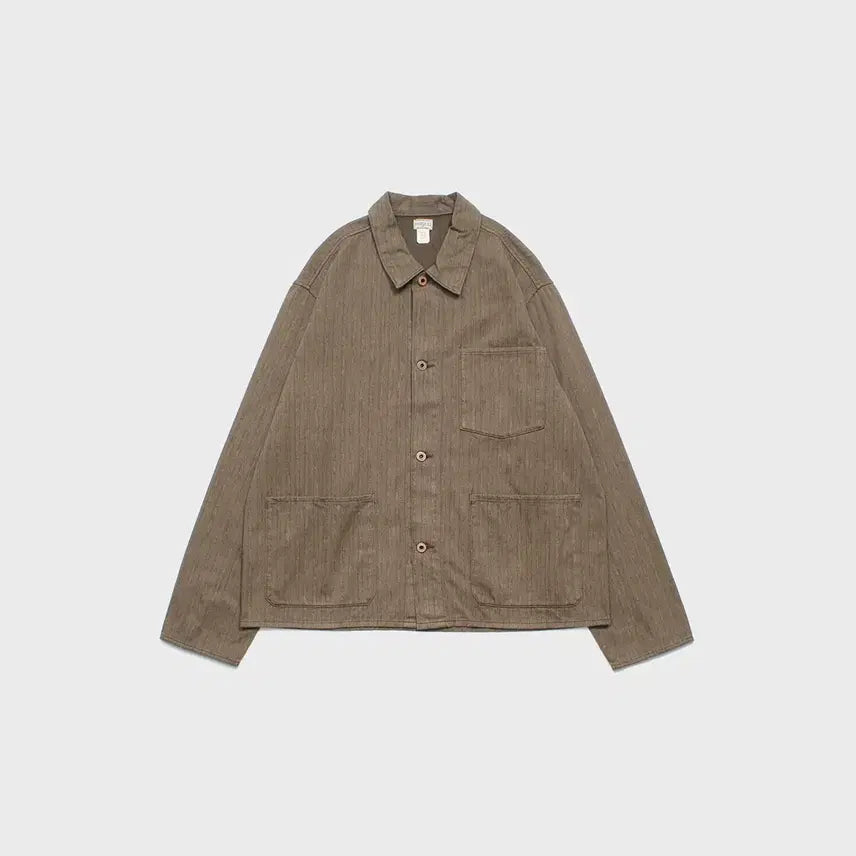 [BUNJANG] RRL Striped Jaspé Herringbone Jacket XL / 더블알엘 RRL 스트라이프 자스페 헤링본 자켓 XL