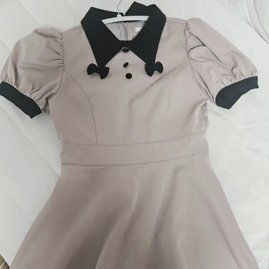 [BUNJANG] Pium Ribbon Collar Setup Set Pink / 피움 pium 리본 카라 셋업 핑크 지뢰계 걸리