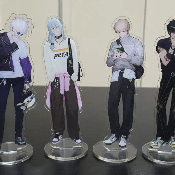 [BUNJANG] Jujutsu Kaisen Acrylic Standee Set (Gojo, Mahito, Inumaki, Toji) / 주술회전 아크릴 사토루,마히토,이누마키,토우지 비공 일괄