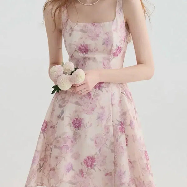 [BUNJANG] Sinsden Fleur Mini Dress / 신스덴 썸머 플레르 미니원피스