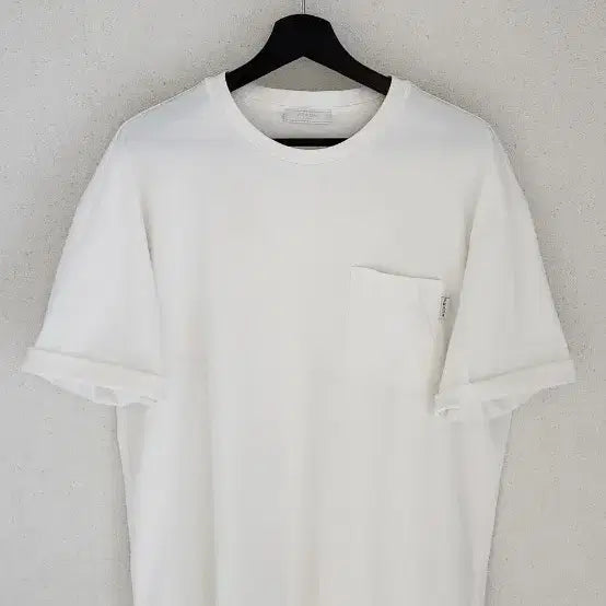 [BUNJANG] Prada White Pocket T-Shirt / 프라다 반팔 화이트 티셔츠