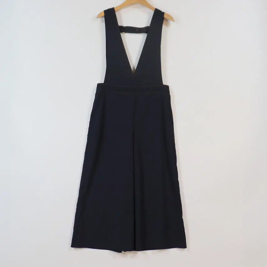 [BUNJANG] NICE CLAUP Navy Wide Jumpsuit / NICE CLAUP 55 네이비 와이드 점프수트 멜빵 오버롤 데일리룩