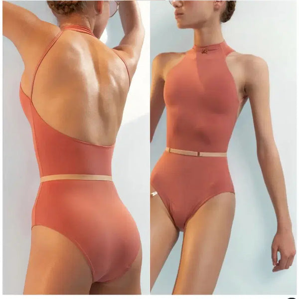 [BUNJANG] Justaucorps Just a Corps Leotard Coral / 쥐스따꼬르 저스트어콥스 레오타드