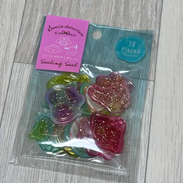 [BUNJANG] Sanrio Seedling Seal Sticker Pochacco Mamemama Pompompurin / 산리오 시들링 씰 스티커 포챠 마멜 폼폼푸린