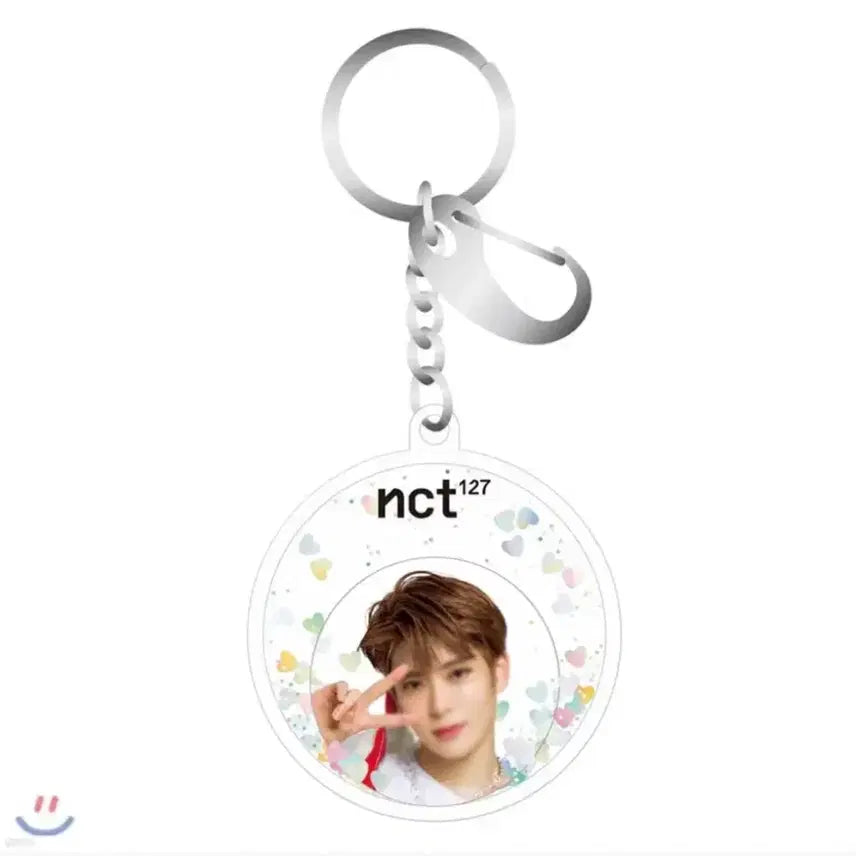 [BUNJANG] NCT 127 Jaehyun Glitter Keychain Official Neo City Goods Acrylic / 엔시티 127 재현 글리터 키링 공식 네오시티 굿즈 아크릴