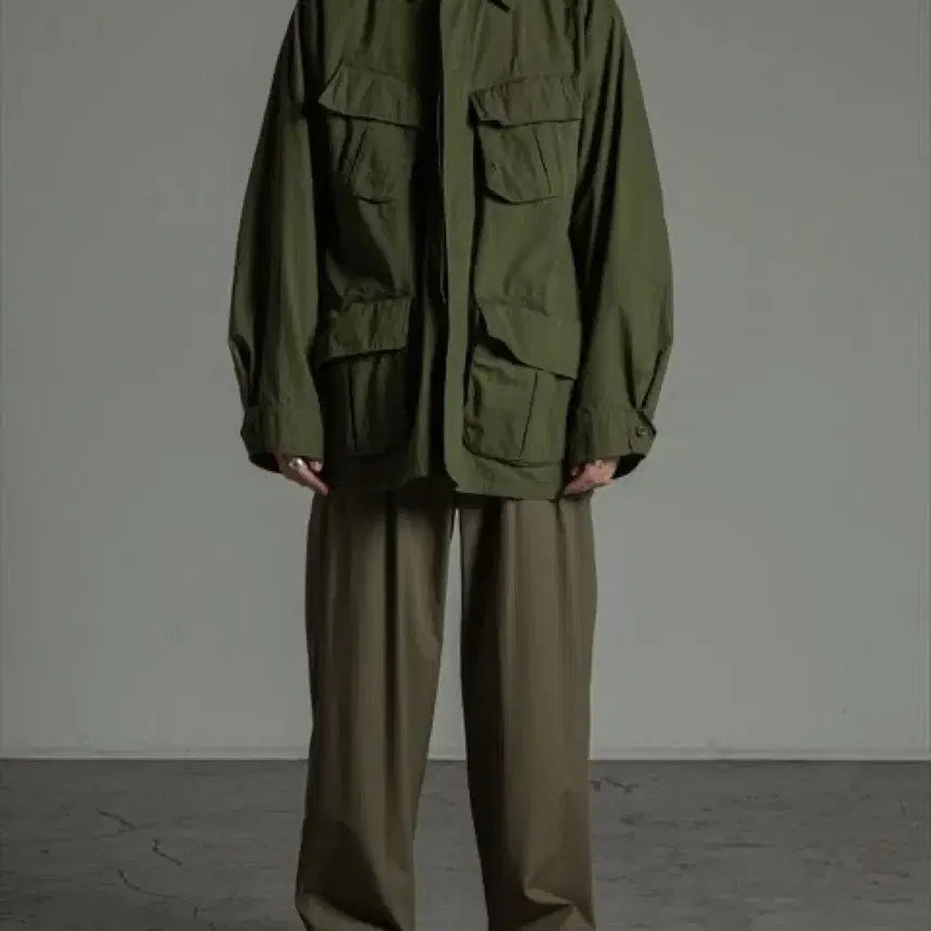 [BUNJANG] Marka Jungle Fatigue Jacket Size 2 / 마카 Marka 정글 퍼티그 자켓 2